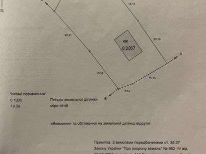 Срочно Земельний участок з будинком по плану на Завойського прописка