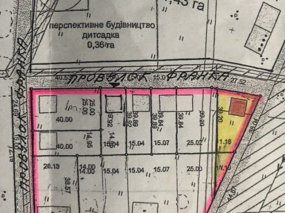 Земельна ділянка під будівництво Мукачеве