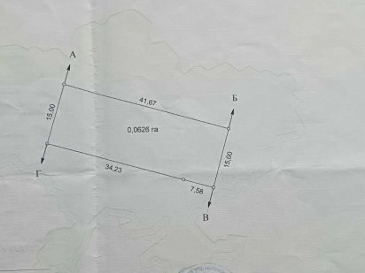 Продається земельна ділянка м.Мукачево вул.Шафарі 20 Мукачеве