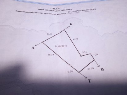 Продається ділянка в м. Ніжин Ніжин