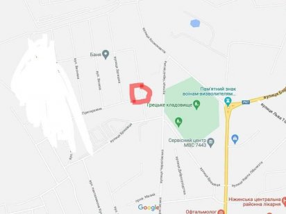 Продам земельну ділянку Ніжин