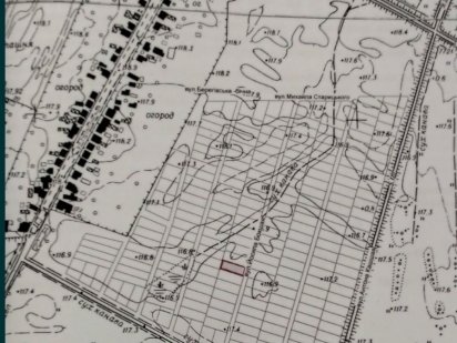 Земельна ділянка площею 6сот. Мукачево