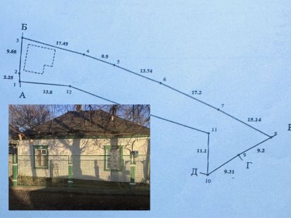 Продам участок с домиком. Новомосковск, ул. Леваневского Самар
