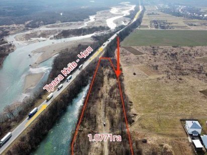 Ексклюзивна зем. ділянка 1Га з примиканням до траси Київ – Чоп Стрый