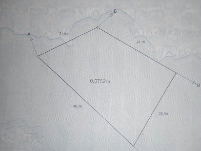 Обмін Продаж земельна ділянка, план Шептицький