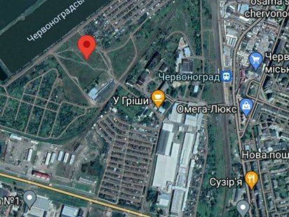 Продаж права оренди землі під будівництво промислового об’єкту Шептицкий