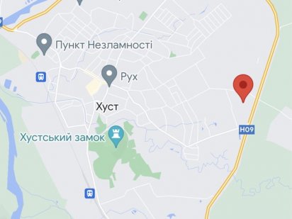 Земельна ділянка 5 соток у м.Хуст, вул. Рогача