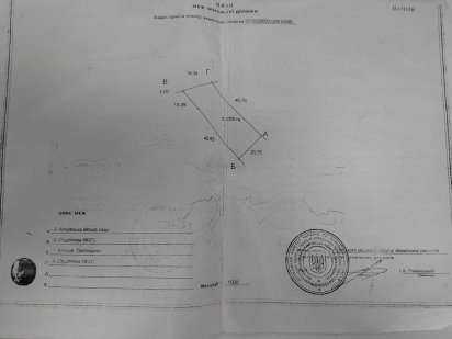 Земельній участок 10 сот Чугуев