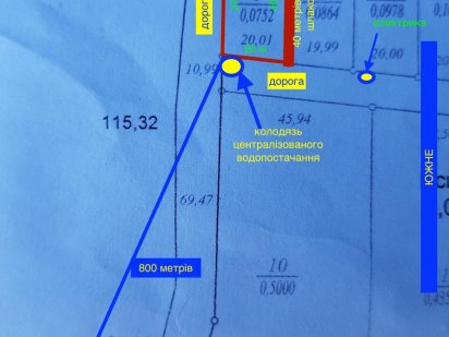 7,52 сотки земли возле 33 кв метров Южное