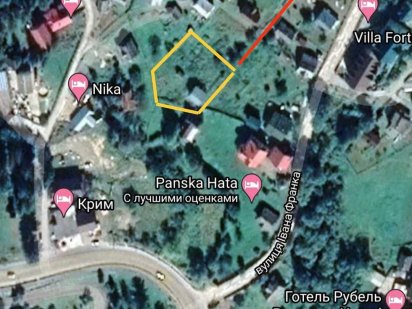 Породам участок в Карпатах Яремче