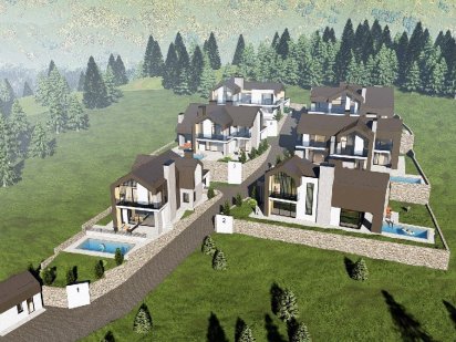 Земельна ділянка Яремче (+ робочий  проект котеджів) Яремче