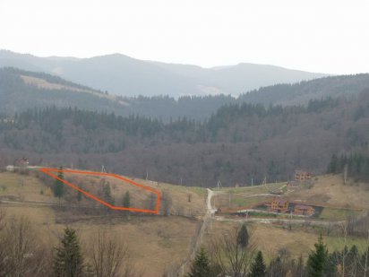 Елітний участок в мальовничому куточку Карпатського заповiдника Яремче