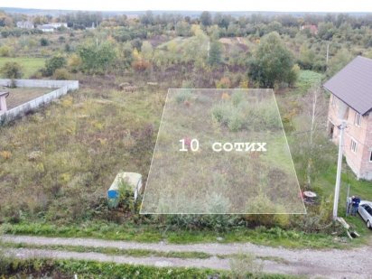 Продається ділянка 10с. Лисець. Район новобудов. Івано-Франківськ Ивано-Франковск