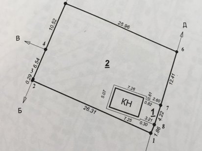 Земельный участок 44 квартал, для дома, бизнеса, хранения. (окуневка) Кривий Ріг