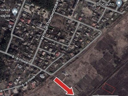 Ділянка в Ірпіні під будинок/дачу 6 лінія