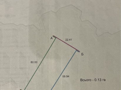 Продам участок под застройку Терентьевка Кривий Ріг