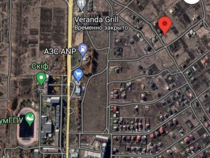 Земельна ділянка в кінці Роменської Суми