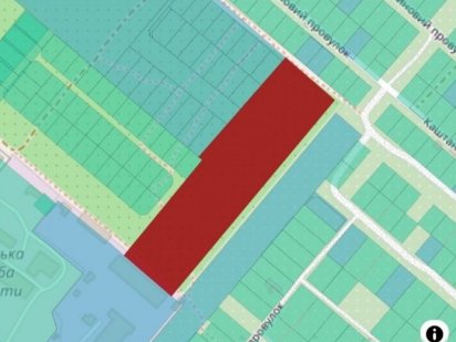 Продаж великої ділянки на перехресті вулиць Чехова та Лупиноса Черкаси