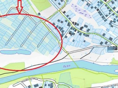 Продам земельну ділянку Баранівка Суми