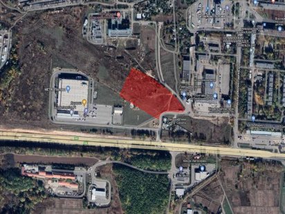 Велика земельна ділянка в районі МЕТРО Полтава