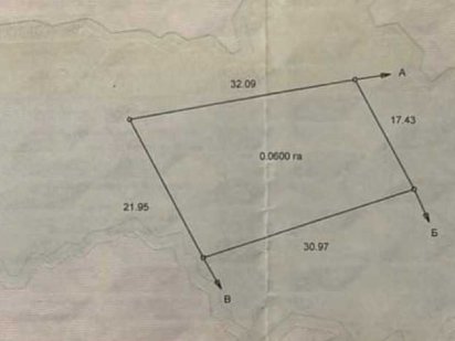 Продам ділянку в районі вул.Північна Ужгород