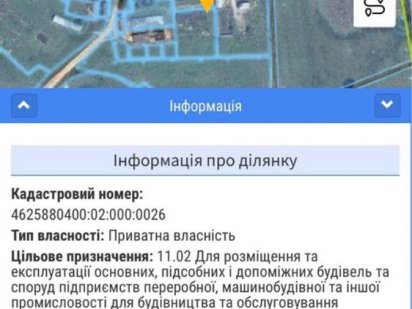 Продається земельна ділянка під виробництво або склади 1,15 га
