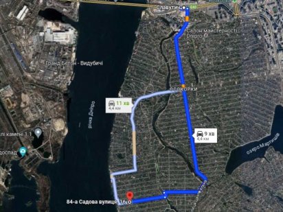 Чудова ділянка неподалік Дніпра 84 Садова 4 км Славутич Осокорки! Киев