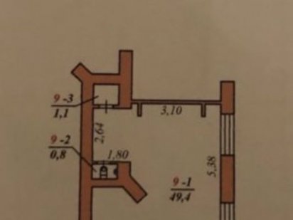 Продаж Приміщення 1пов./103м 2/центр міста гер.майд. - район Рязані Черновцы
