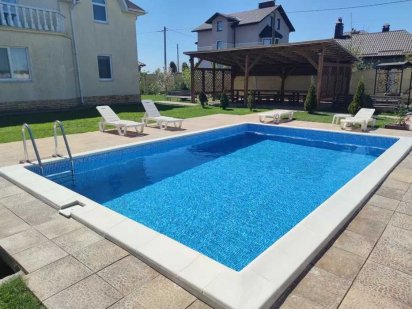 11 Дом коттедж бассейн сауна барбекю праздники мероприятия корпоратив Бориспіль