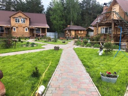 Еко-садиба "На селі у дідуся" Блакитні озера Чернигов