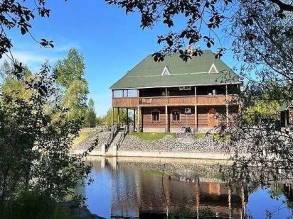 79 Коттедж класса LUX бассейн беседка барбекю частное озеро Осокорки Киев