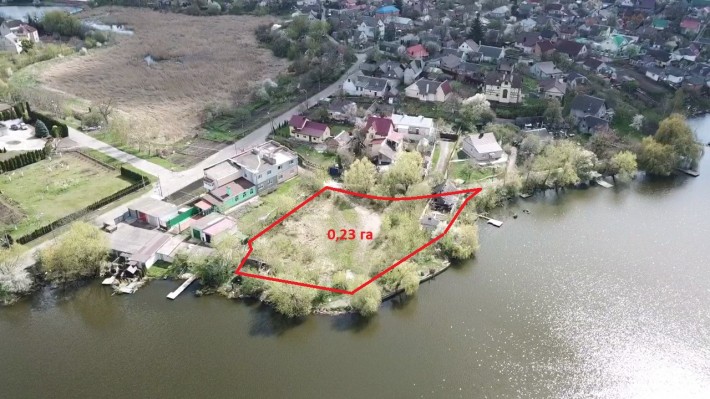 Продам об'єкти нерухомості з прилеглою земельною ділянкою на березі ставу у м. Луцьку, загальною пло - фото 1