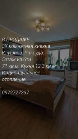 Продам 3х комнатную квартиру новокиевского проекта Клушина - фото 1