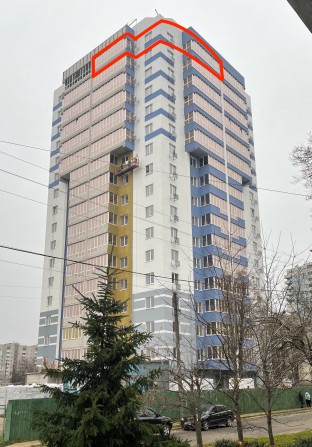 Продам 2-кімнатну квартиру в центрі Черкас з найкращим видом на Дніпро - фото 1