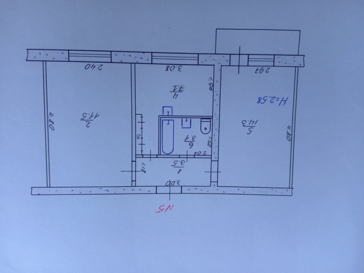 Продам 2х комнатную квартиру - фото 1