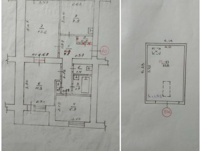 3 кімнатна квартира з індивідуальним опаленням Конотоп