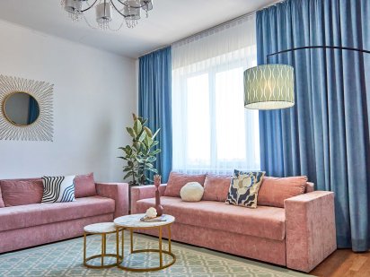 Акція!  6+ місць! Панорамні 3к апартаменти класу люкс у самому центрі. Мукачево