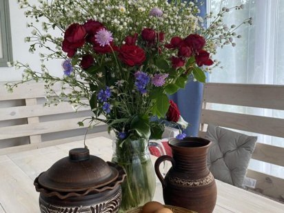 Еко садиба Тальки ціна за весь дім зі зручностями, баня, мангал, камін