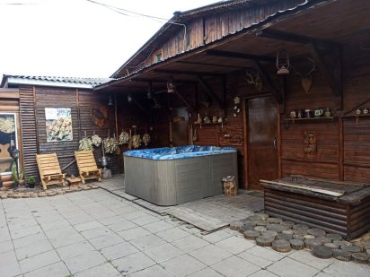 Аренда дома на сутки  + баня + джакузи + бассейн + массажные кресла