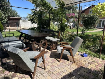 Дом с беседкой  посуточно только вотсап телеграмм Днепр