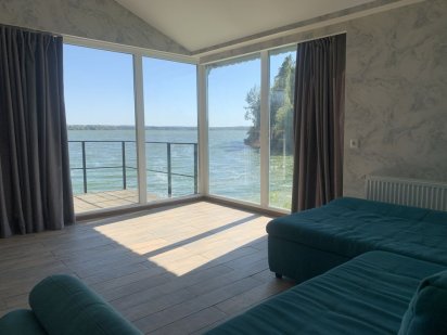 Будинок на березі Дніпра зі світлом, подобово. Басейн, SUP, Лазня,чан. Дніпро