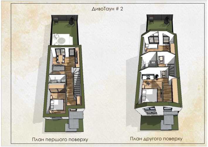 Продаж якісного, теплого таунхаусу 83м2, 3кімнати, з зем. ділянкою - фото 1