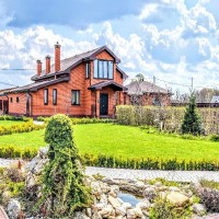 Сучасний будинок подобово з басейном та лазнею Бориспіль