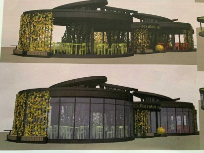 Конструкція панорамного ресторану з терасою 240 м кв Ивано-Франковск