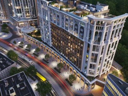 Продаж фасадного приміщення 1 поверх в ЖК Поділ Плаза Київ