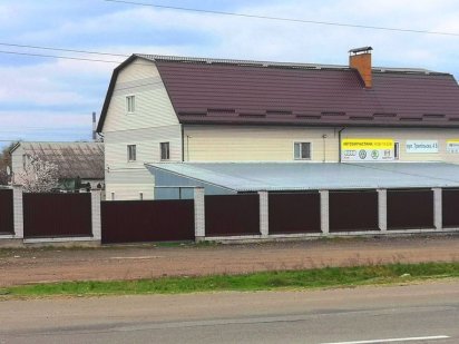 Київ. метро Бориспільська. Бортничі. Фасад.Склад з опаленням, 1500 м2. Киев