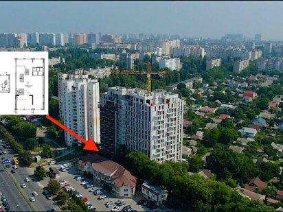 Фасад Помещение пр-кт Небесной Сотни /М. Жукова напротив рынка Селянка Одесса