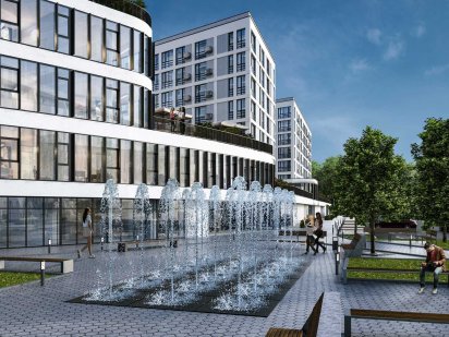 Велике комерційне приміщення 562.4 м2 в ЖК "Шенген" з Терасою. Акція Львів