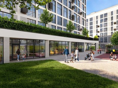 Приміщення 126.1 м2 З терасою, під кафе, кавʼярню, ресторан. ЖК Шенген Львів