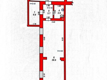 Оренда ЦЕНТР Стрия 68 м.кв вул. Валова Стрый
